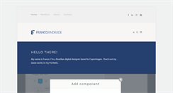 Desktop Screenshot of francoandrade.com